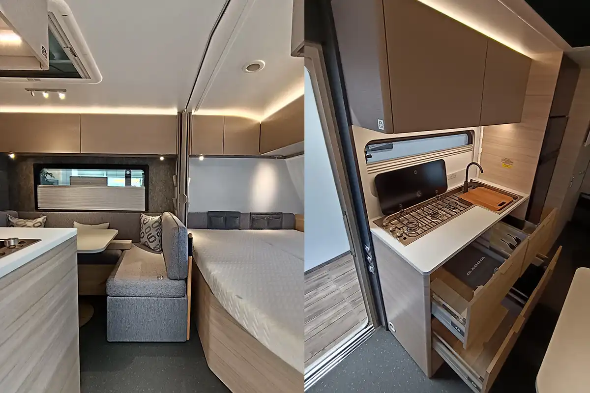 Adria Action 391 LH Sports innenraum