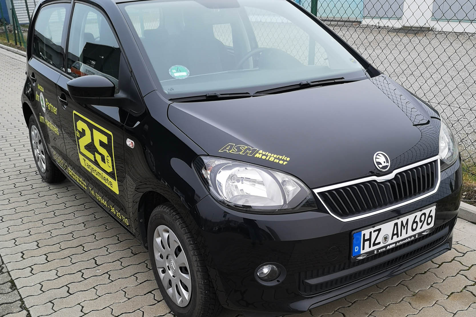 Skoda Citigo Schwarz